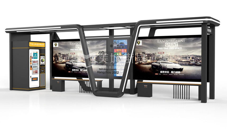 智能公交候車(chē)亭 智能公交候車(chē)亭